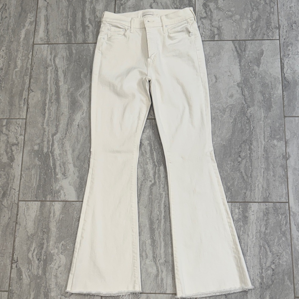 MOTHER Denim The Weekender Fray
